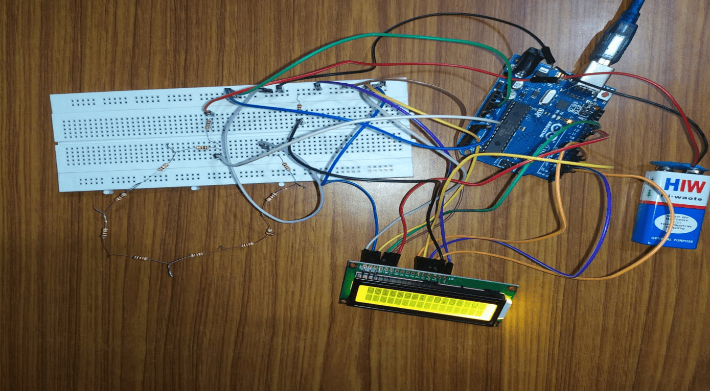 Digital Arduino Voltmeter Ratnadeep Das Choudhury